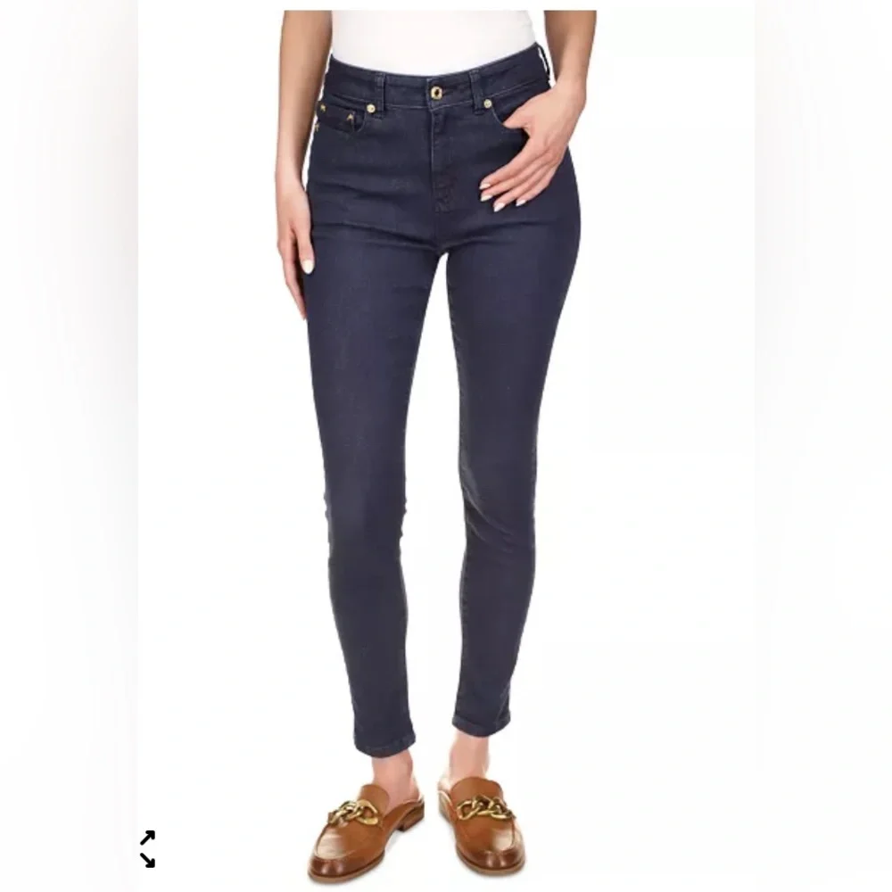 Michael Kors High Rise Skinny Jeans Dark Wash 6